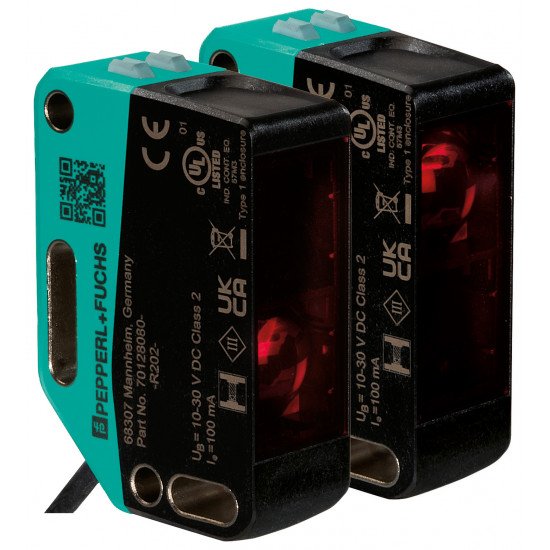Thru-beam sensor (pair) OBE35M-R202-SE0