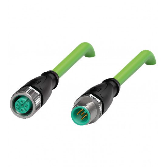 Connection cable V15-G-GN7M-PUR-E2S-V15-G-Y6412 Connection cable V15-G-GN7M-PUR-E2S-V15-G-Y6412
