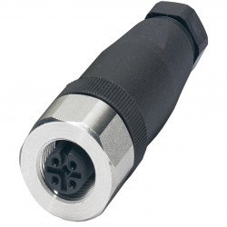 Female connector, field-attachable V1-GV4A-PG7