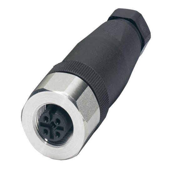 Female connector, field-attachable V1-GV4A-PG7