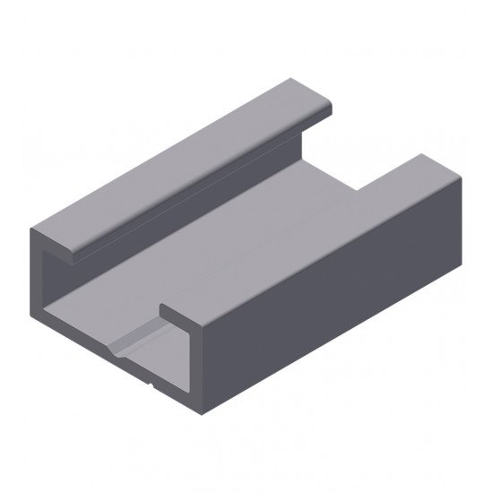 Extruded aluminum profile ALU-C-20x9 Extruded aluminum profile ALU-C-20x9