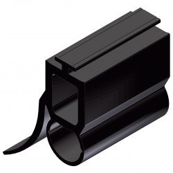 Rubber profile for safety edges GP12/14-36