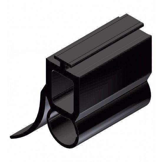 Rubber profile for safety edges GP12/14-36