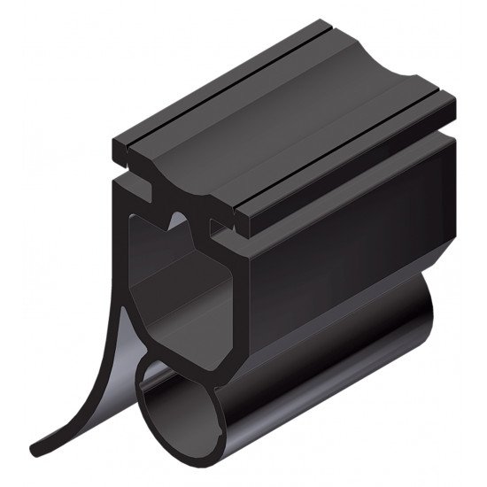 Rubber profile for safety edges GP12/20-40-00