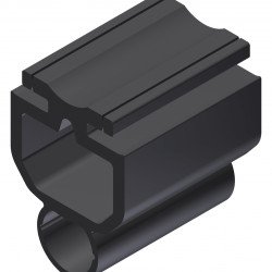 Rubber profile for safety edges GP12/25-29