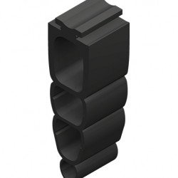 Rubber profile for safety edges GP12/30-90 Rubber profile for safety edges GP12/30-90