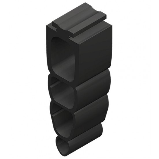 Rubber profile for safety edges GP12/30-90 Rubber profile for safety edges GP12/30-90