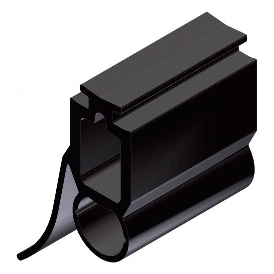 Rubber profile for safety edges GP12/145-295