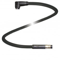 Connection cable V3-WR-BK1M-PUR-U-V3-GR Connection cable V3-WR-BK1M-PUR-U-V3-GR