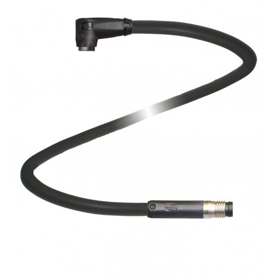 Connection cable V3-WR-BK1M-PUR-U-V3-GR