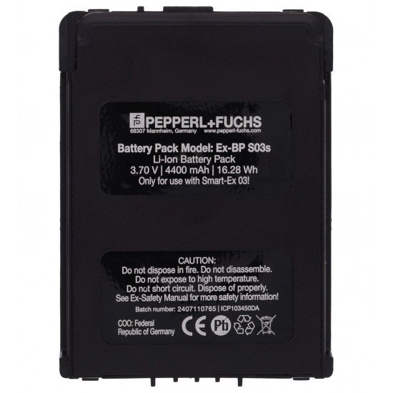 Battery pack EX-BP S03S Battery pack EX-BP S03S