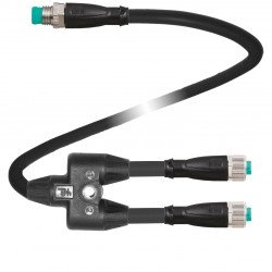 Y connection cable V31-G-0,2/0,8-PUR-T-0,2-V31-G Y connection cable V31-G-0,2/0,8-PUR-T-0,2-V31-G