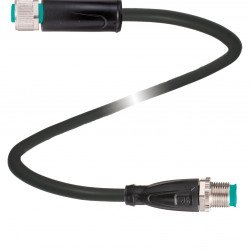 Adapter cable V1-GX-R-BK1M-PUR-V1-G-YWSN