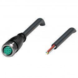 Female cordset V19-GV4A-BK50M-PVC-U Female cordset V19-GV4A-BK50M-PVC-U