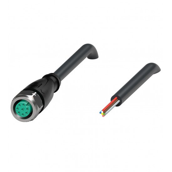 Female cordset V19-GV4A-BK5M-PVC-U Female cordset V19-GV4A-BK5M-PVC-U