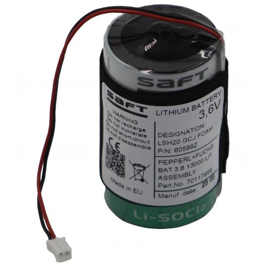 Battery BAT 3.6 13000 LIT ASSEMBLY Battery BAT 3.6 13000 LIT ASSEMBLY