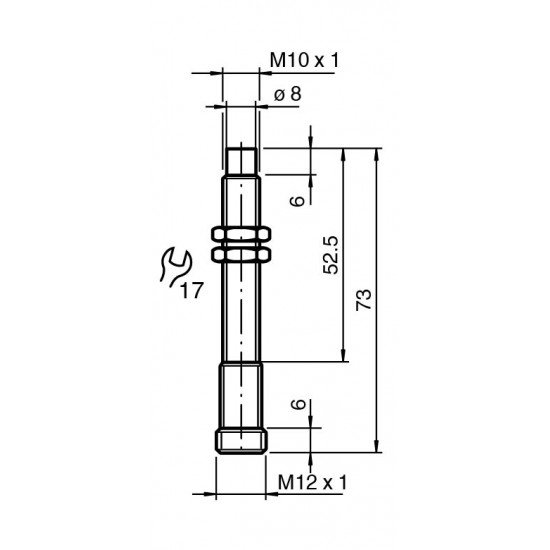 Inductive sensor NJ1,5-10GM-N-Y183937