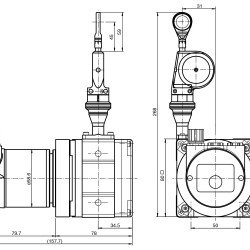 Cable pull rotary encoder ECA21IL-02A4A-B16AN:OE1212